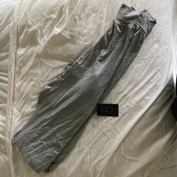 GIBSON LOOK GREY JERSEY JUMPSUIT SIZE S - Picture 4 of 6